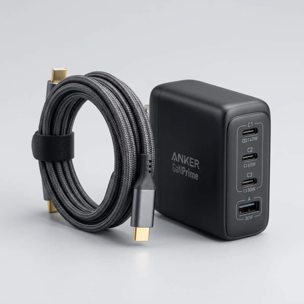 Cargador Baseus GaN 65W Fast Charge