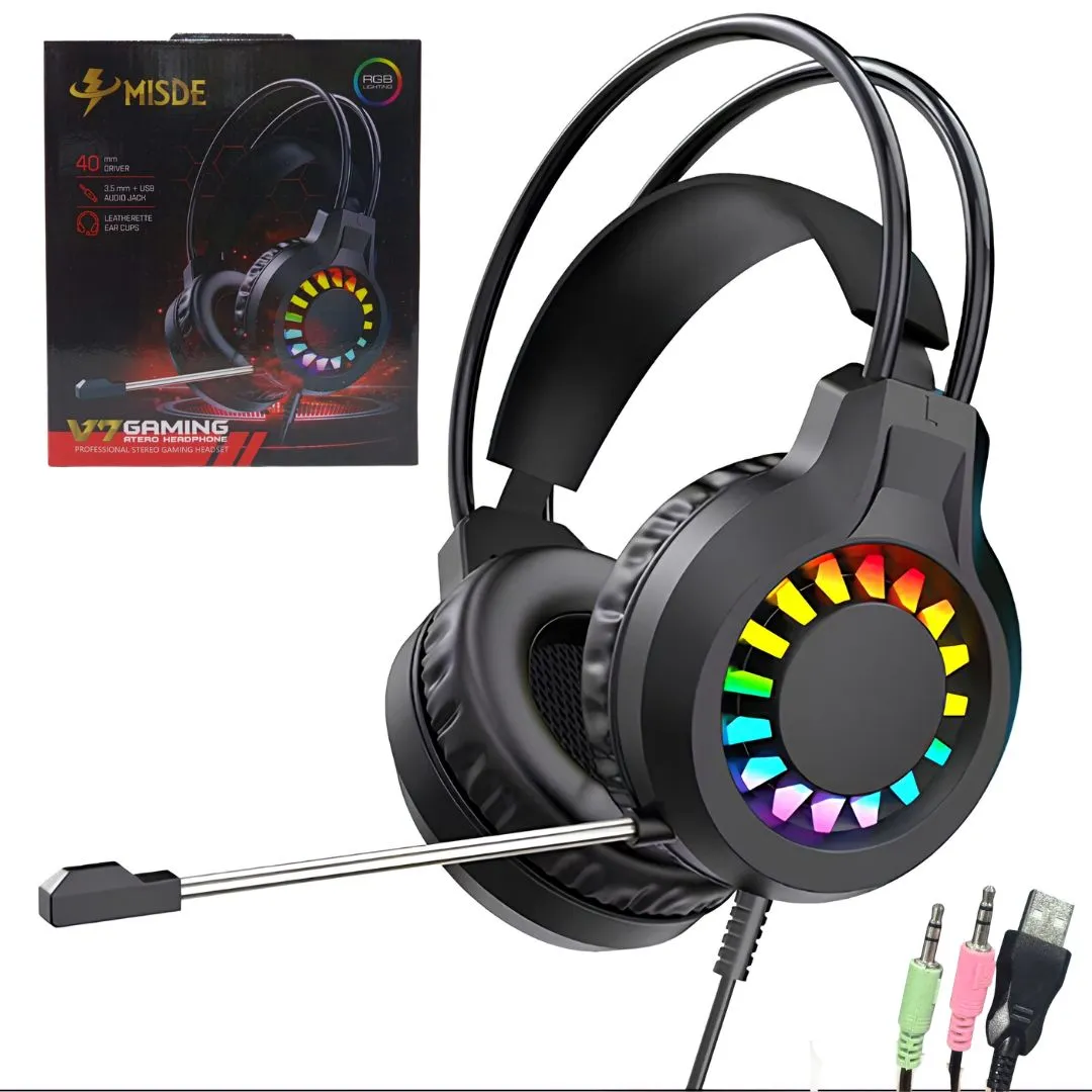 Auricular GAMER con cable V7 MISDE